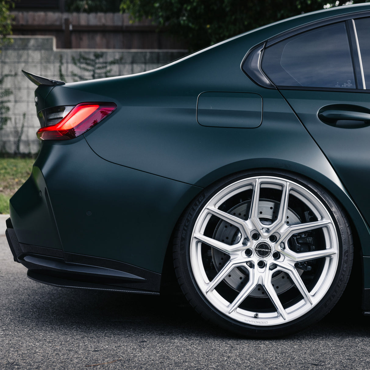 20" MV Forged MVF5 Silver 20X9 Concave Wheels Rims Fits Acura TL 3rd Gen UA6 UA7