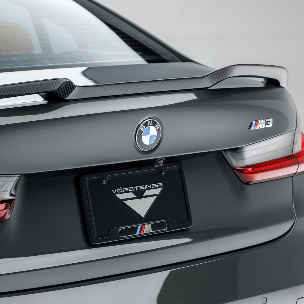 Vorsteiner Aero VRS Decklid Spoiler Carbon Fiber 2x2 Glossy Fits BMW G80 M3