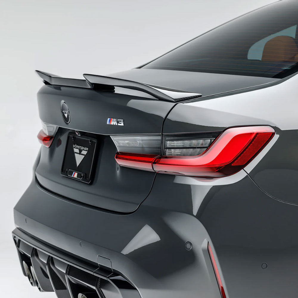 Vorsteiner Aero VRS Decklid Spoiler Carbon Fiber 2x2 Glossy Fits BMW G80 M3