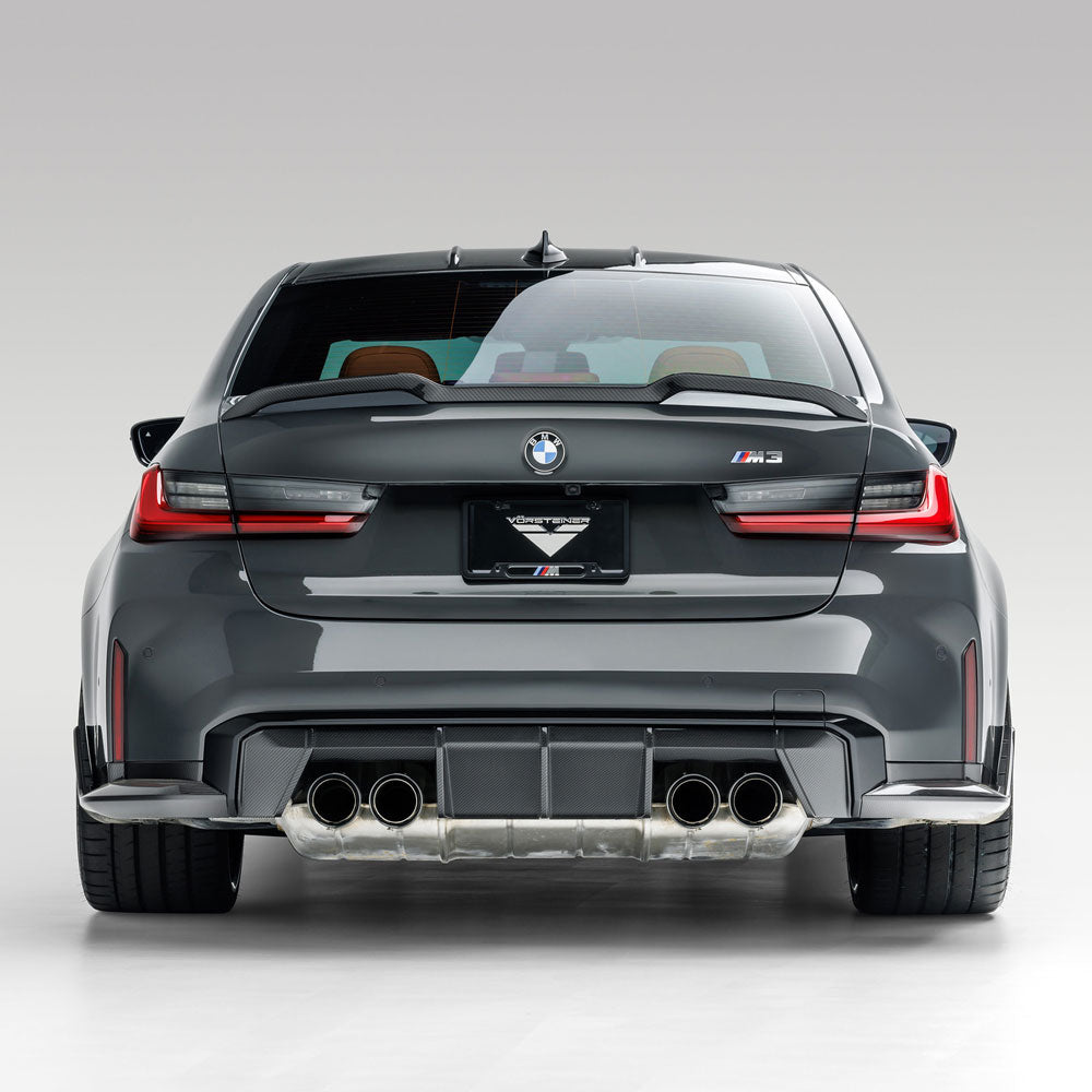 Vorsteiner Aero VRS Decklid Spoiler Carbon Fiber 2x2 Glossy Fits BMW G80 M3