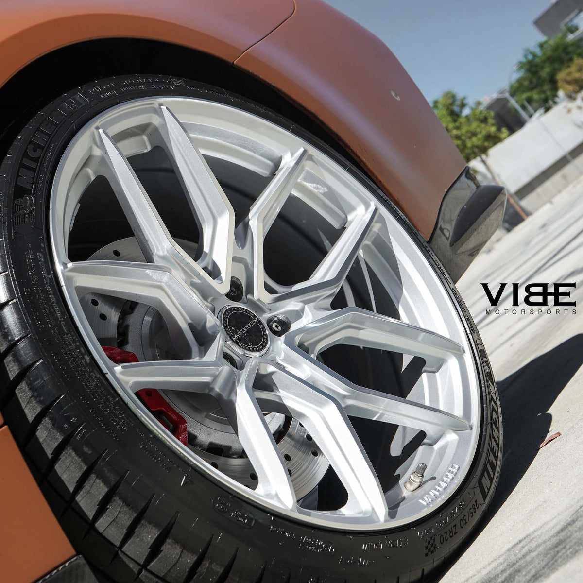 20" MV Forged MVF5 Silver 20x10 20x11 Concave Wheels Rims Fits BMW G80 M3