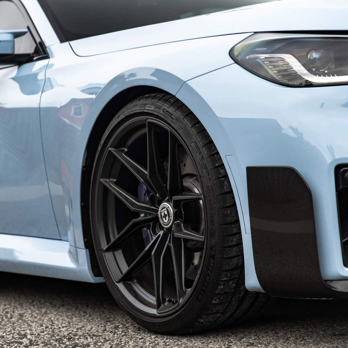 20" HRE FF21 Black 20x9.5 20x11 Forged Concave Wheels Rims Fits BMW F87 M2