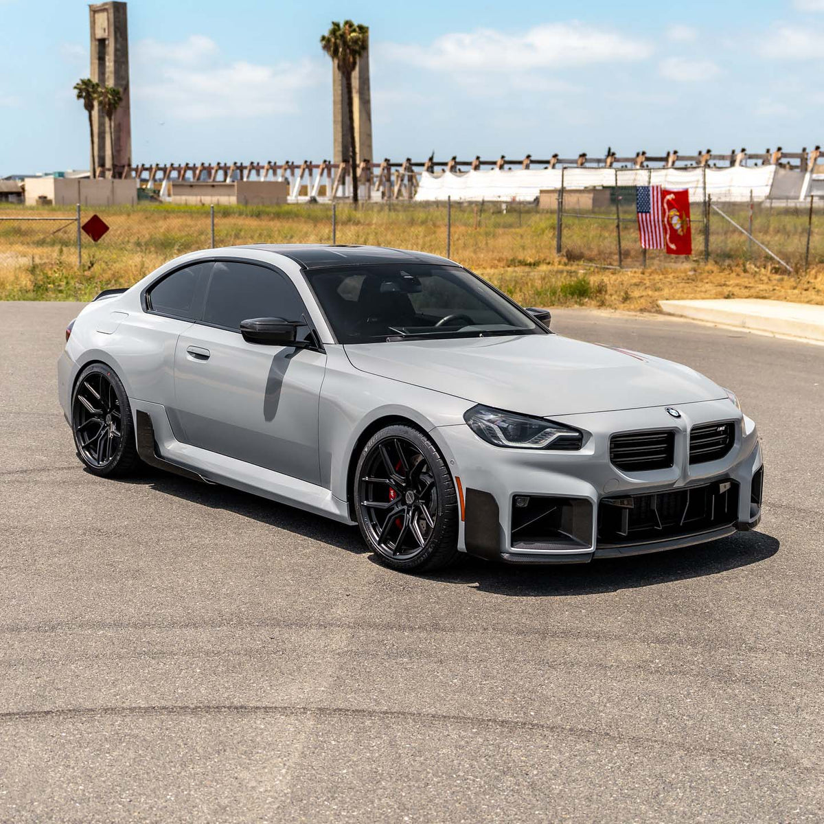 20" MV Forged MVF5 Black 20X9 20X10.5 Concave Wheels Rims Fits BMW M2
