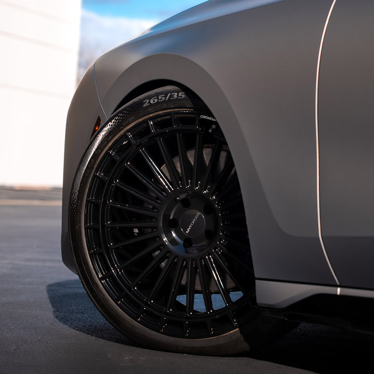 MV Forged MVF40 Black 24x10 Concave Wheels Rims Fits Bentley Bentayga