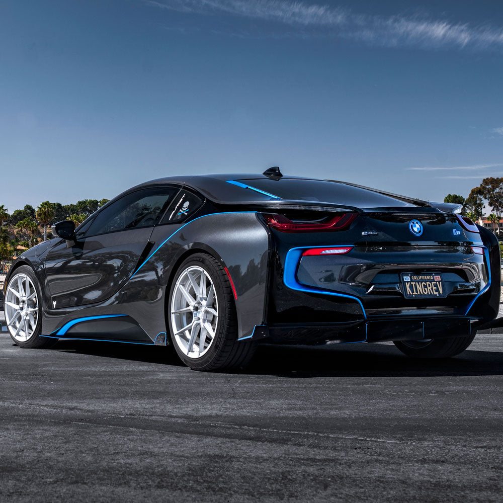 21" Ferrada FR8 Silver 21x9 Forged Concave Wheels Rims Fits Tesla Model S