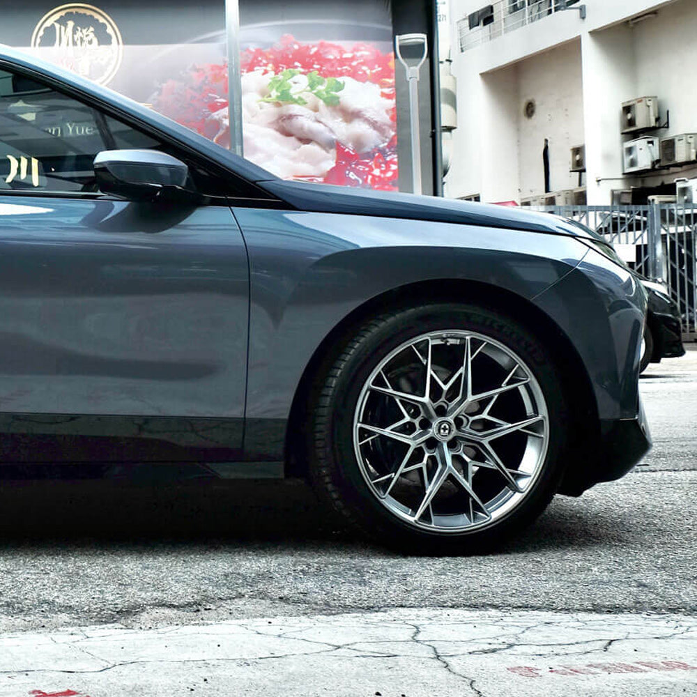 20" HRE FF10 Silver Forged Concave Wheels Rims Fits 2017-2020 Kia Stinger