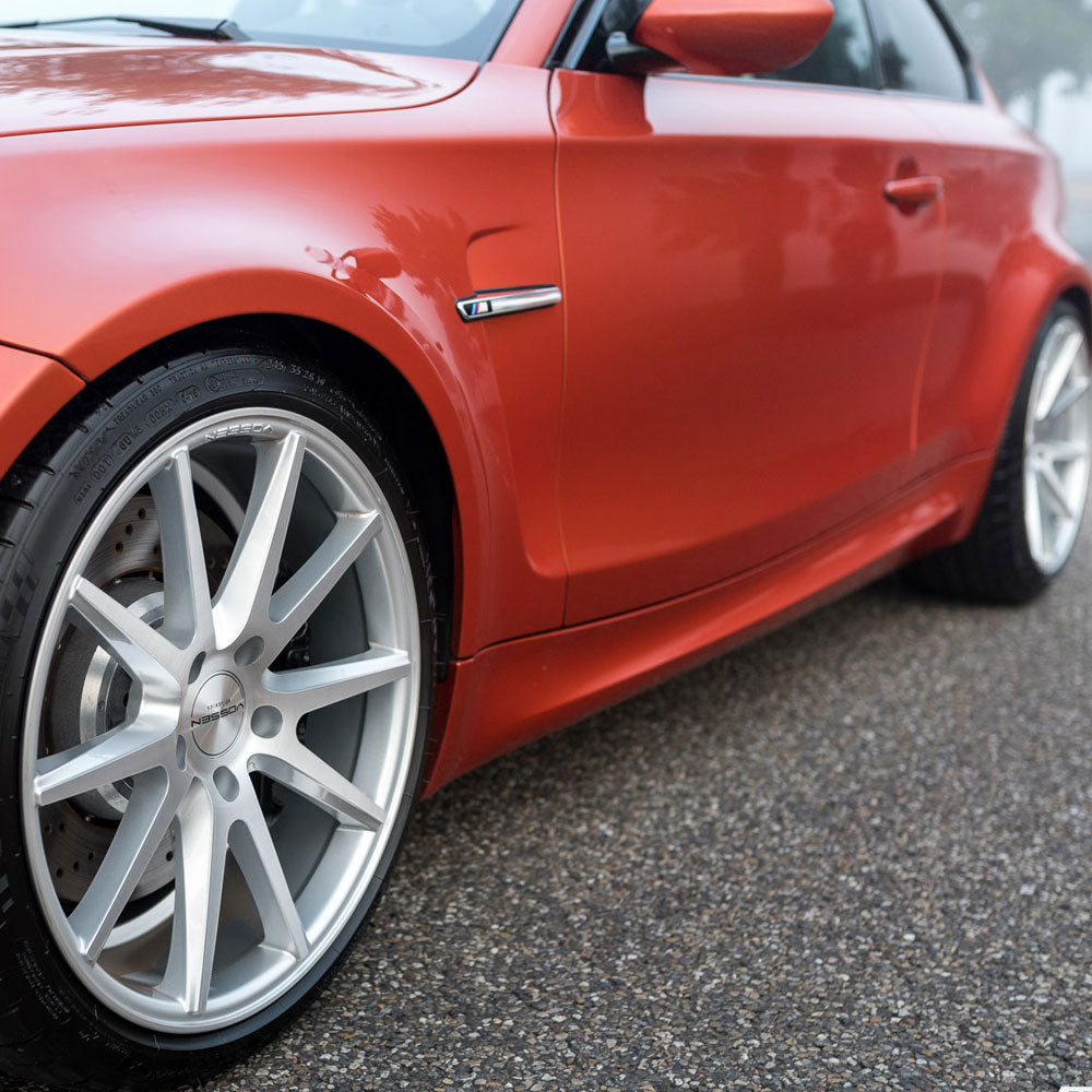 22" Vossen VFS-1 Silver 22x9 22x11 Forged Wheels Rims Fits Chevrolet Camaro