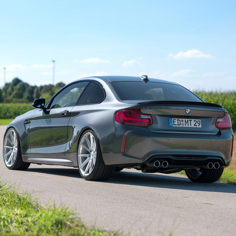 22" Vossen VFS-1 Silver 22x9 22x11 Forged Wheels Rims Fits Chevrolet Camaro