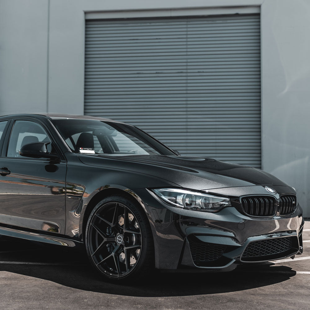 22" Brixton Forged RF7 Black Concave Wheels Rims Fits BMW G12 740 750
