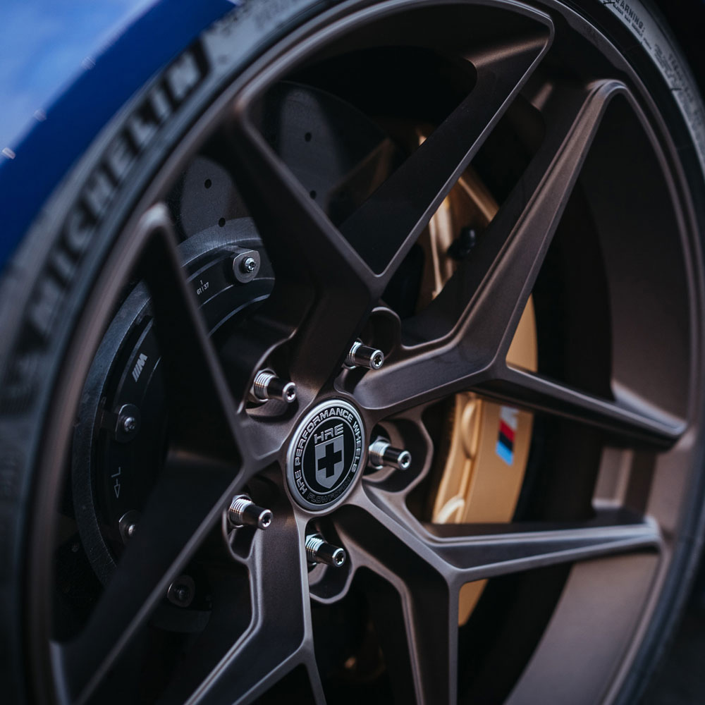 20" HRE FF11 Black 20x9 Forged Concave Wheels Rims Fits Acura TSX