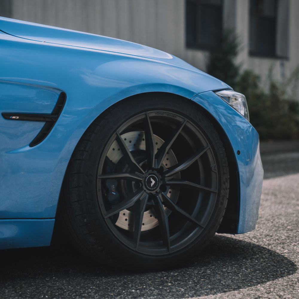 18" Vorsteiner V-FF 108 Forged Graphite Wheels Rims Fits BMW F80 M3