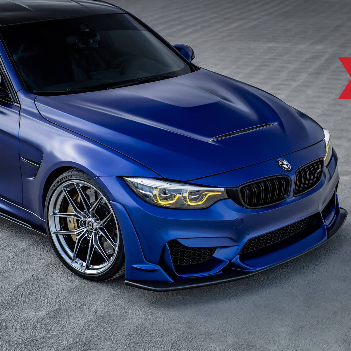 20" HRE FF21 Silver Forged Concave Wheels Rims Fits BMW G20 3 Series