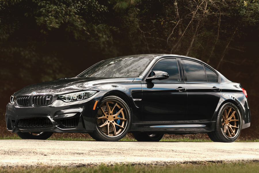 19" FERRADA FR2 BRONZE CONCAVE WHEELS RIMS FITS LEXUS ISF