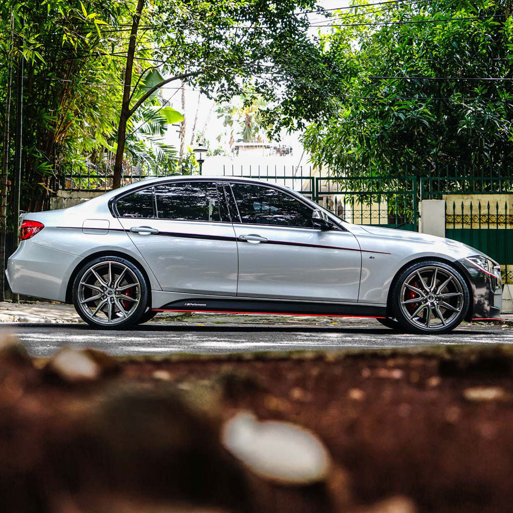 20" Vossen HF3 Grey 20X10 20X10 1258 Concave Wheels Rims Fits BMW F82 M4