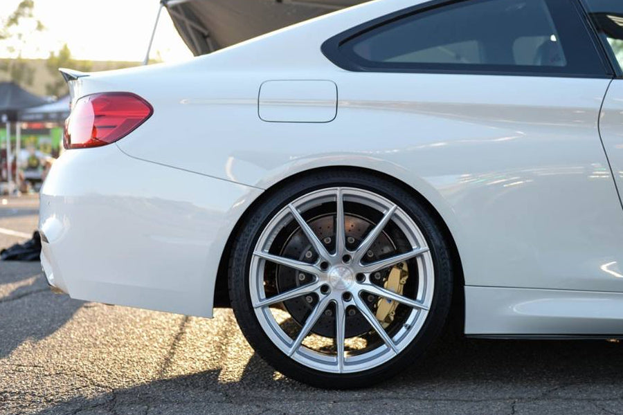 19" VERTINI RF1.1 SILVER FORGED CONCAVE WHEELS RIMS FITS INFINITI M37 M56