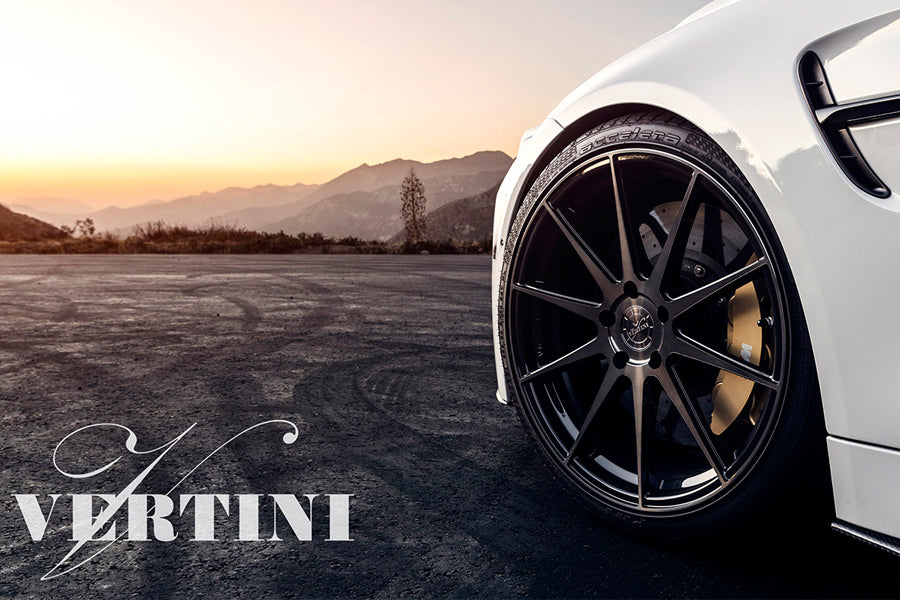19" VERTINI RF1.3 BLACK FORGED CONCAVE WHEELS RIMS FITS PONTIAC G8 GT