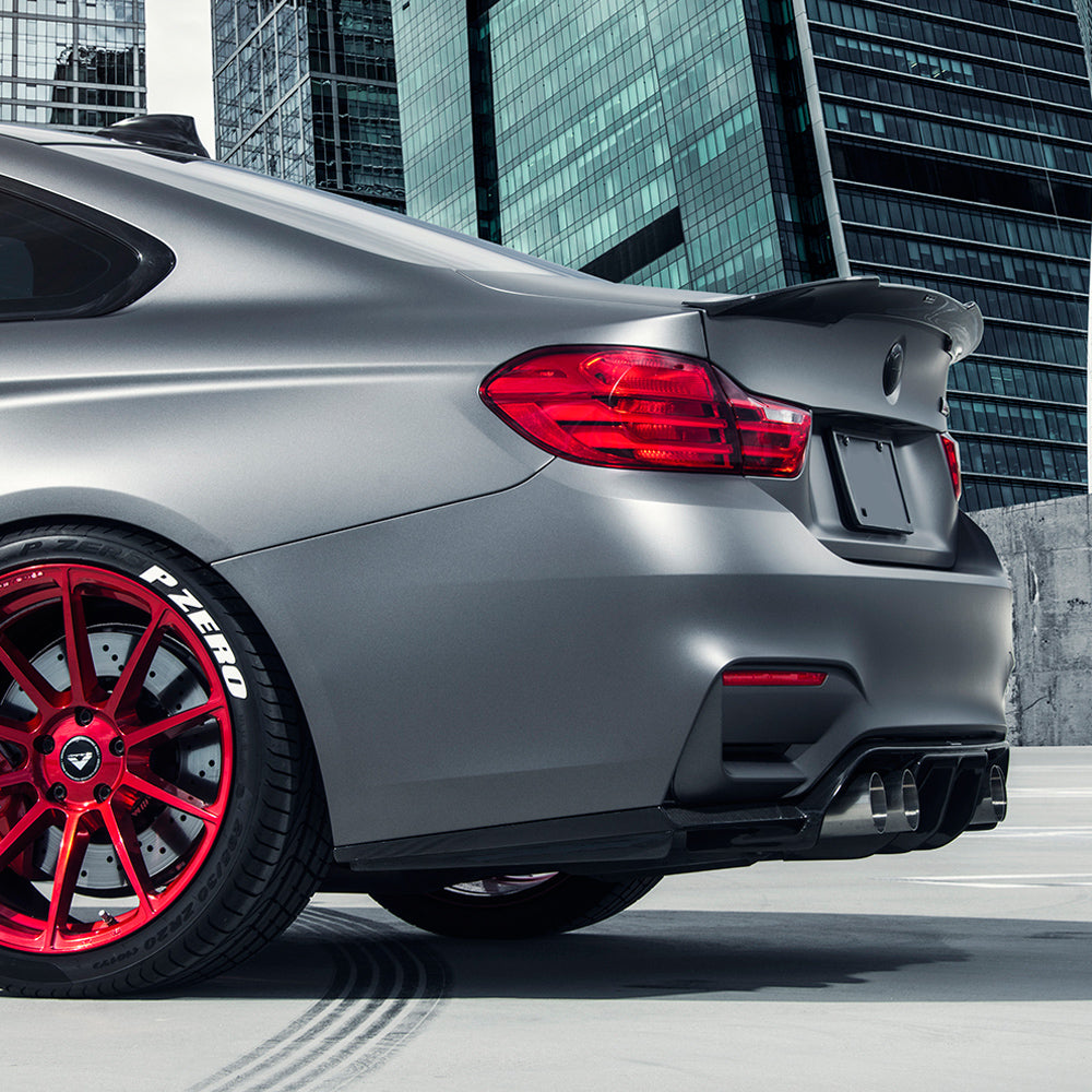 Vorsteiner VRS GTS Rear Diffuser Carbon Fiber PP 1x1 Glossy Fits BMW F8X M3 M4