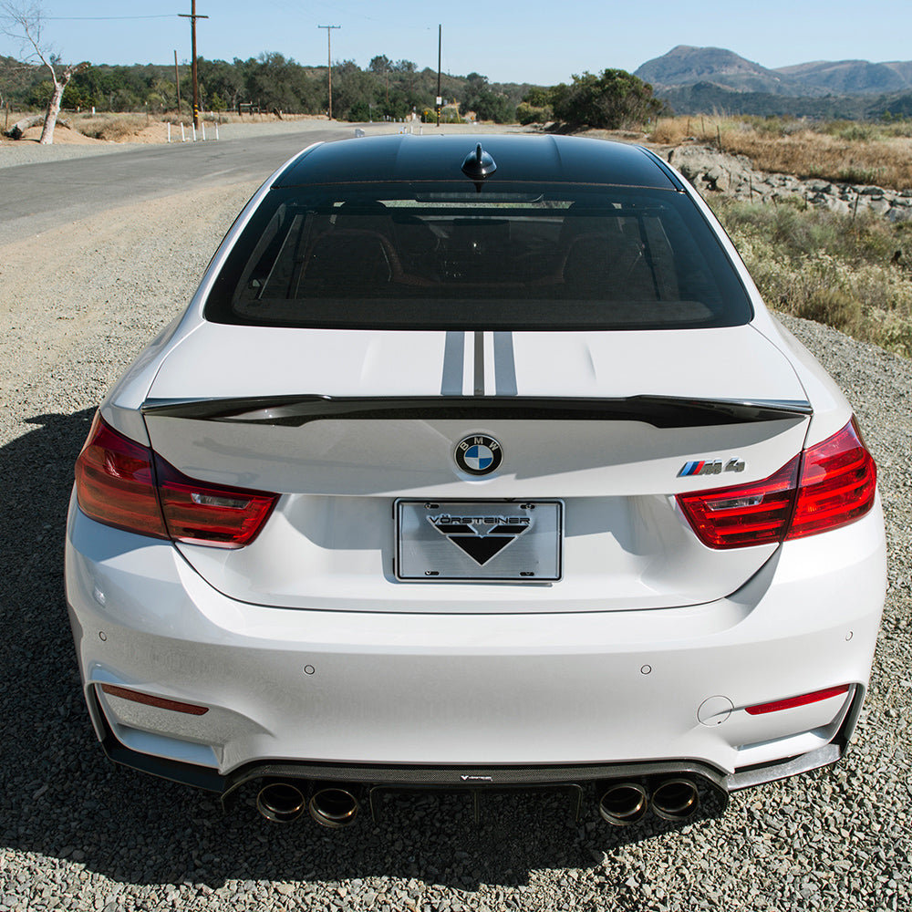Vorsteiner VRS GTS Rear Diffuser Carbon Fiber PP 1x1 Glossy Fits BMW F8X M3 M4