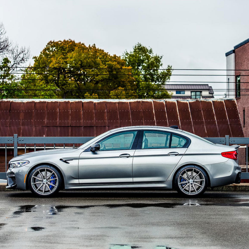 20" Vossen HF3 Grey 20X8.5 20X10 1165 Concave Wheels Rims Fits BMW E39 M5