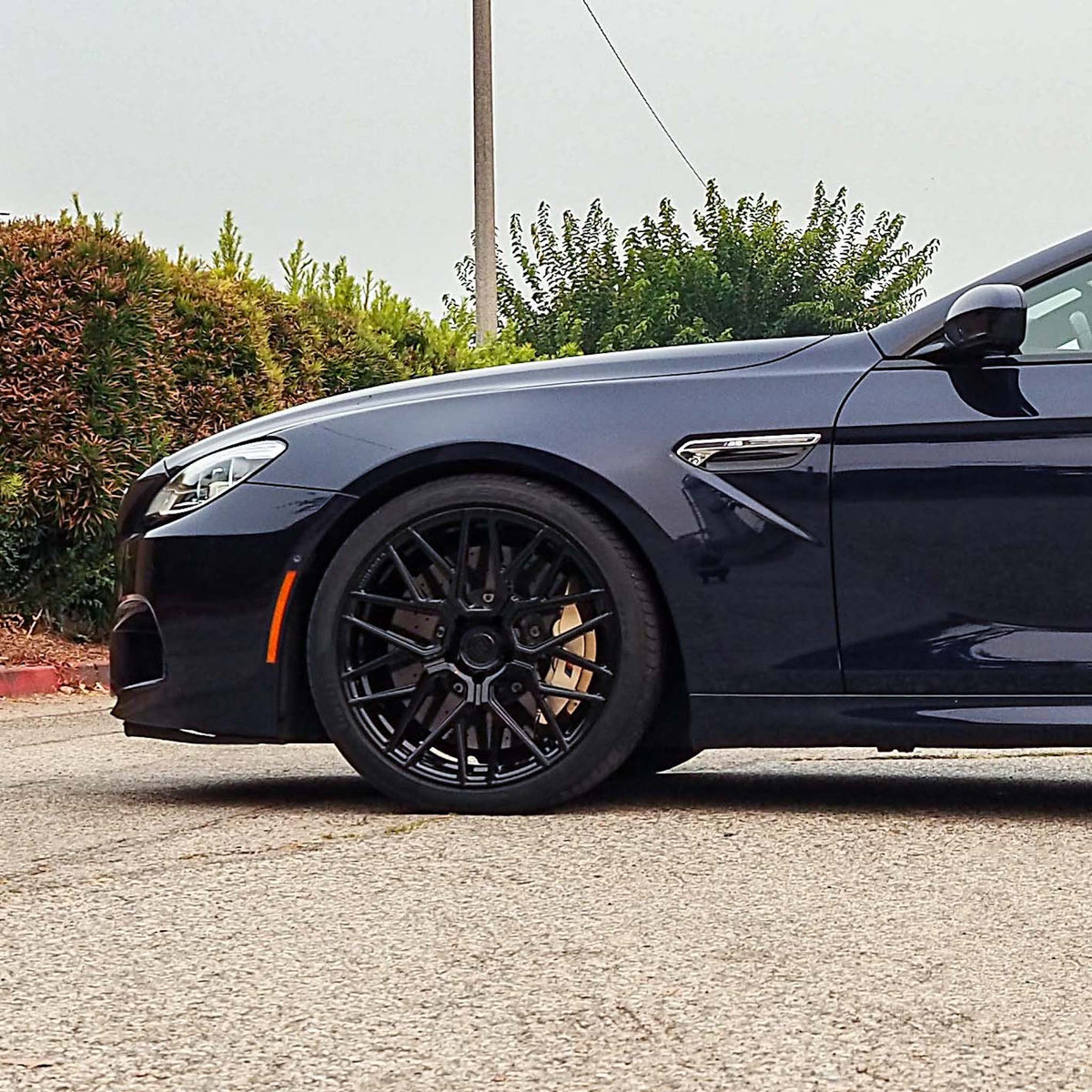21" ROHANA RFX10 BLACK CONCAVE WHEELS RIMS FITS BMW M6 GRAN COUPE