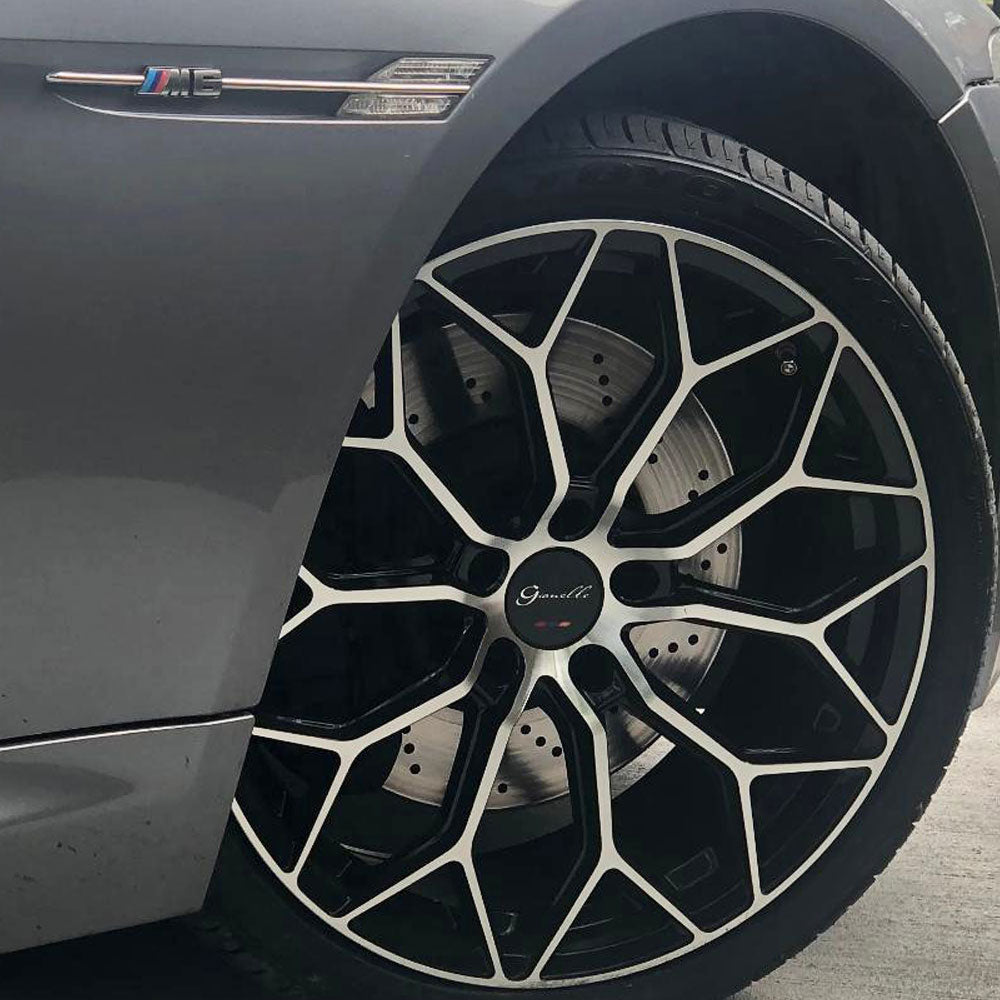 20" Gianelle Monte Carlo Machined 20x8.5 Wheels Rims Fits Audi C6 A6 Quattro