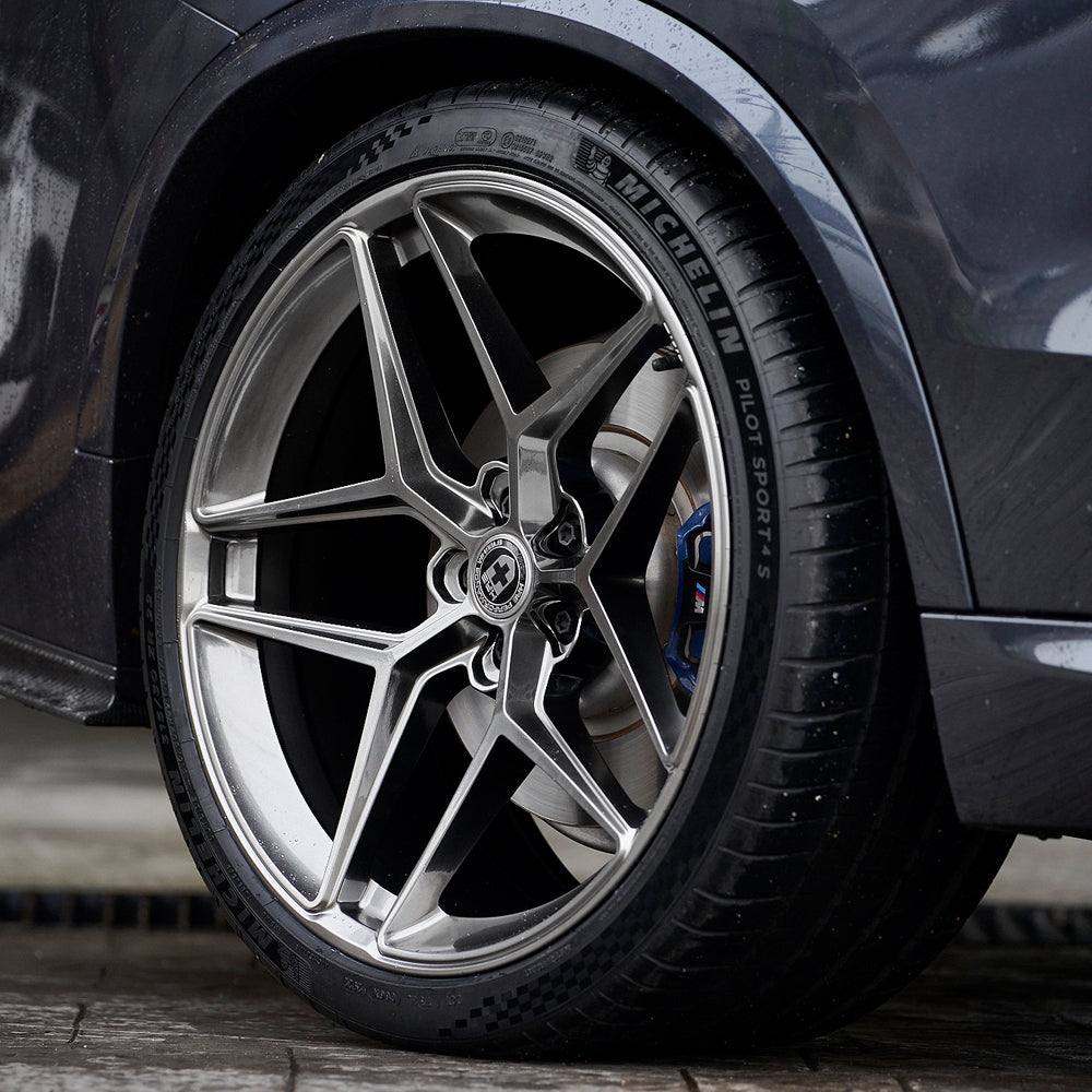 20" HRE FF11 Silver 20x9.5 20x11 Forged Concave Wheels Rims Fits BMW M2 F87