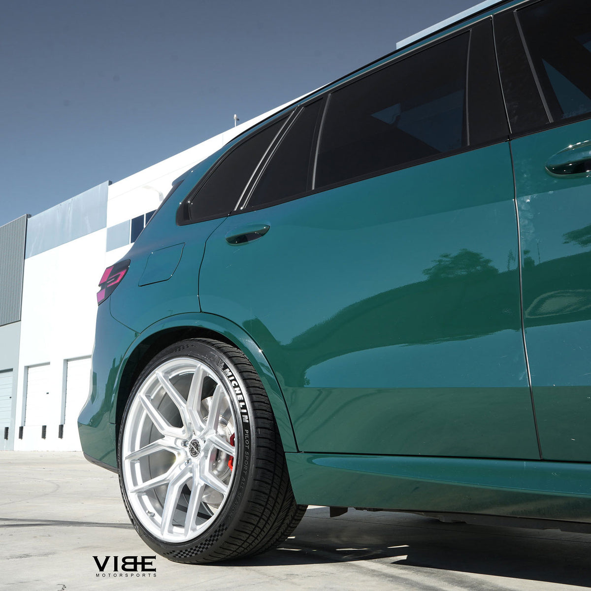 21" MV Forged MVF5 Silver 21x10.5 21x11 Concave Wheels Rims Fits BMW G05 X5