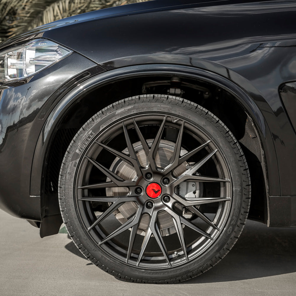 19" Vorsteiner V-FF 107 Forged Concave Graphite Wheels Rims Fits BMW X3 X4