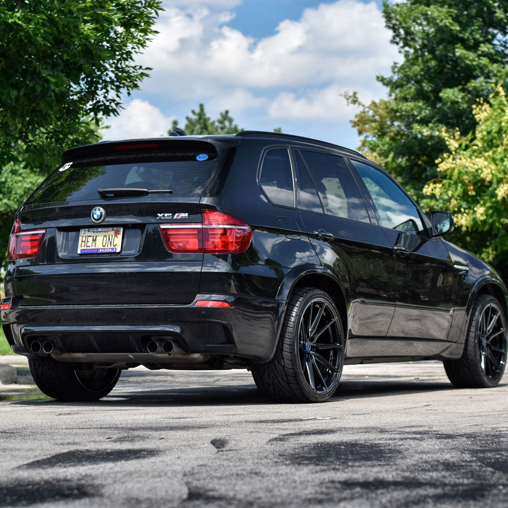 20" Vossen HF3 Black 20X9 20X9.5 1159 Concave Wheels Rims Fits BMW 5 Series xDri