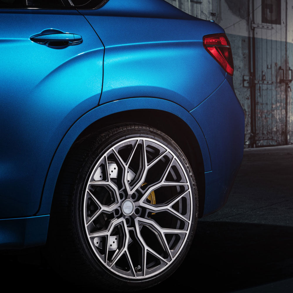 24" Vossen HF2 Grey 24X10 24X10 1029 Concave Wheels Rims Fits Toyota Sequoia 01-