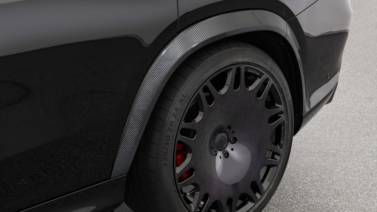 BRABUS carbon fender add-on parts for Mercedes-AMG GLE63 S V167 - image 3