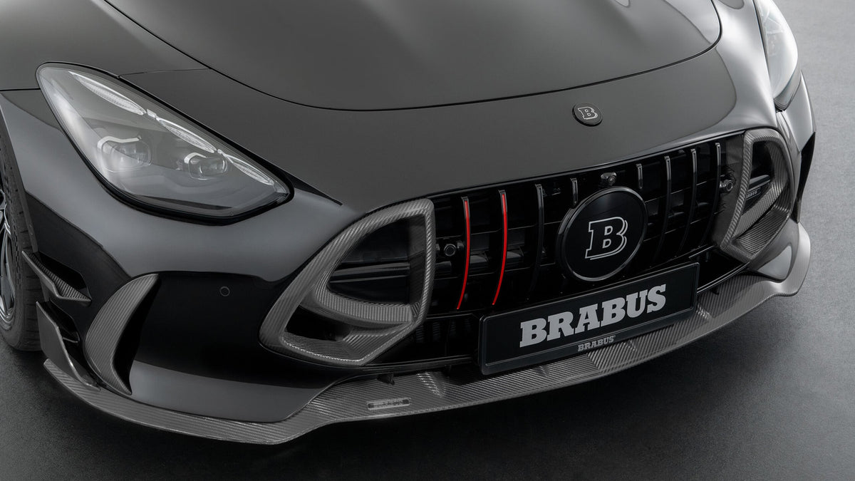 BRABUS Carbon Front Spoiler with Dive Planes on Mercedes-AMG GT 63 Coupe C192 - view 2