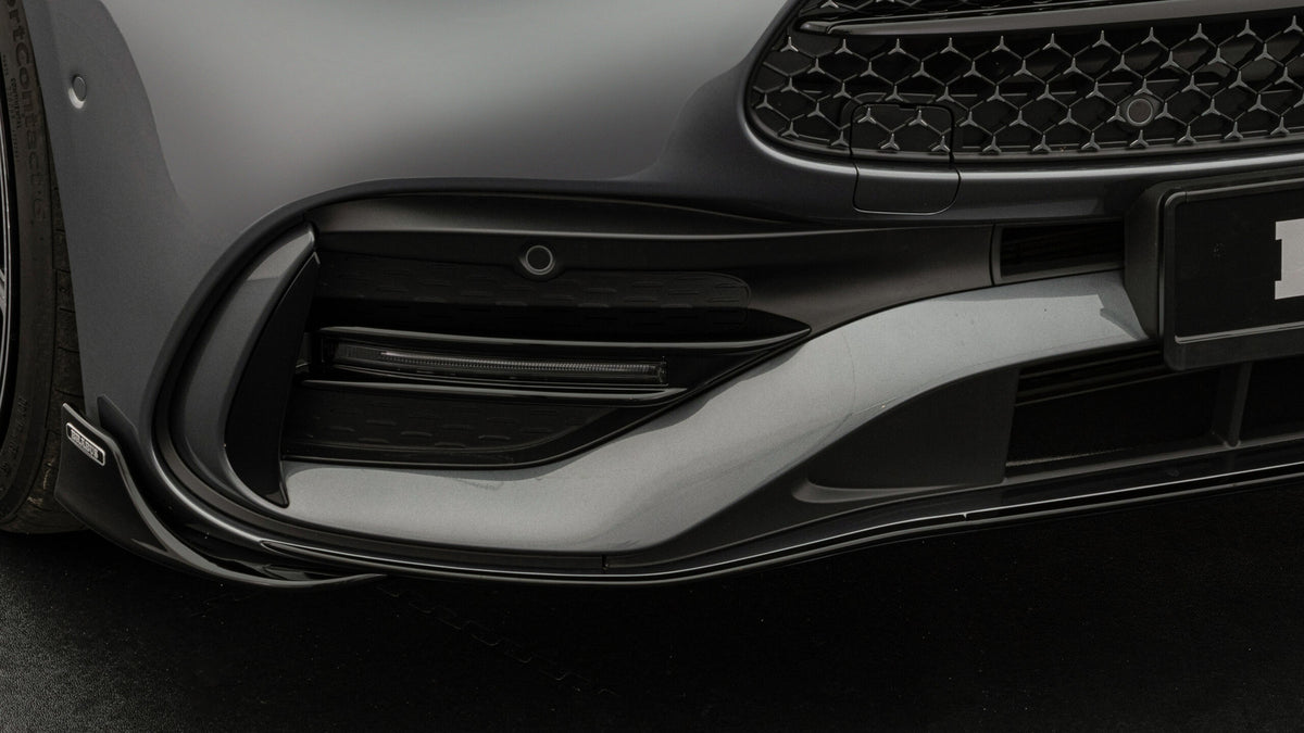 BRABUS LED front inserts on Mercedes-Benz C300 AMG Line W206