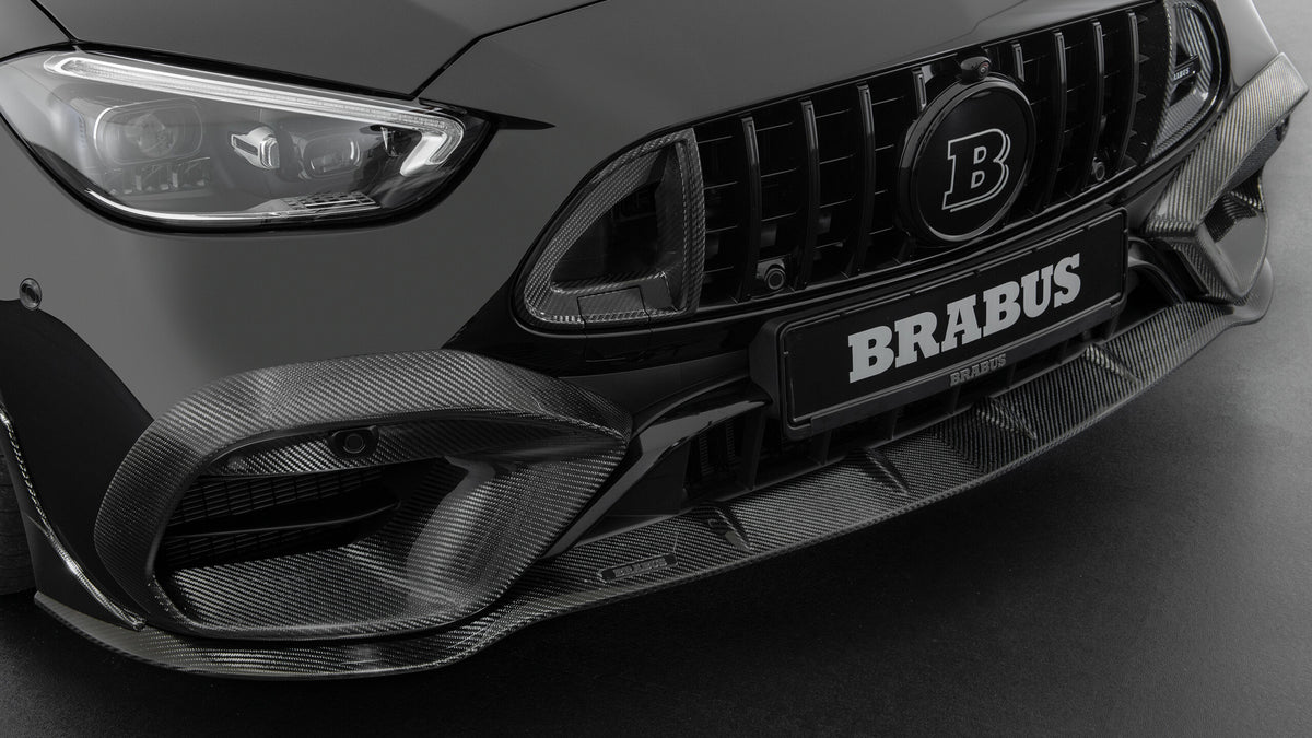 BRABUS carbon front lip Mercedes-AMG C63 W206 front view