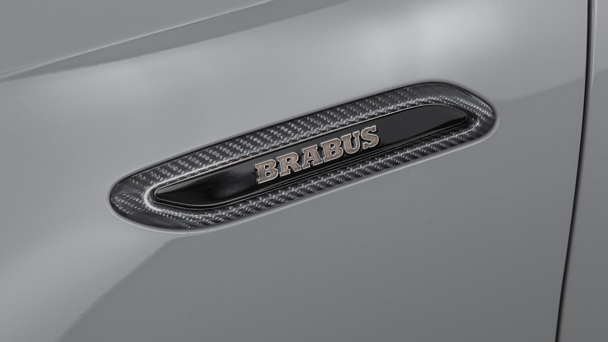 BRABUS carbon fender add-on on Mercedes-AMG E53 W214