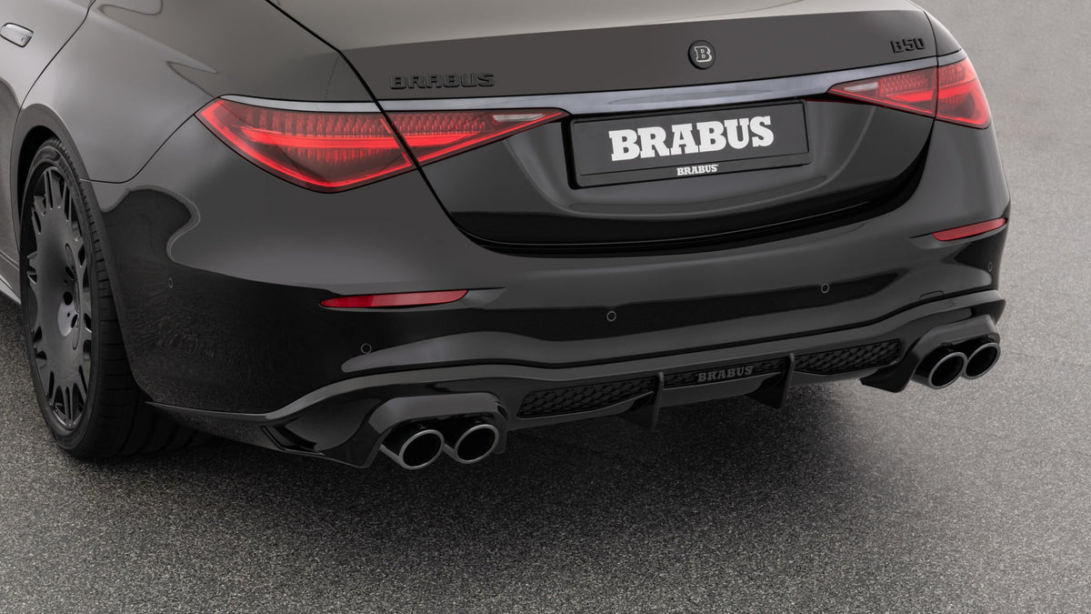 BRABUS Rear Fascia Insert on Mercedes-Benz S500 / S580 W223 - view 3
