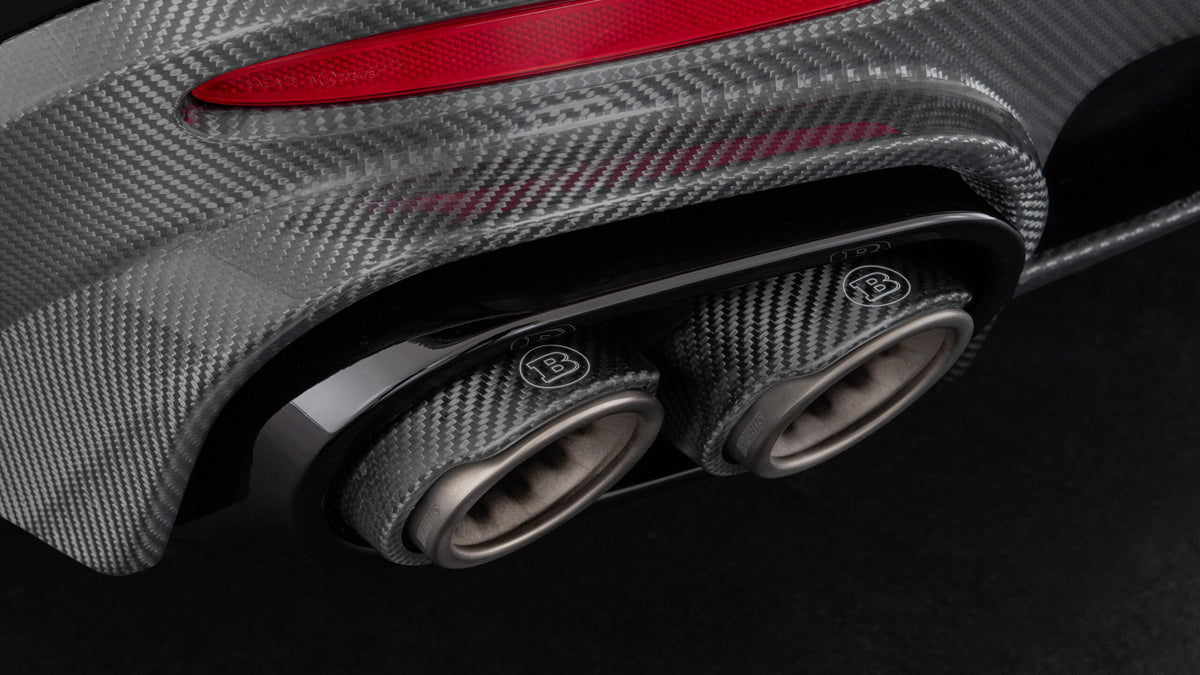 BRABUS valve-controlled sport exhaust for Mercedes-AMG SL63 R232 / AMG GT 63 C192