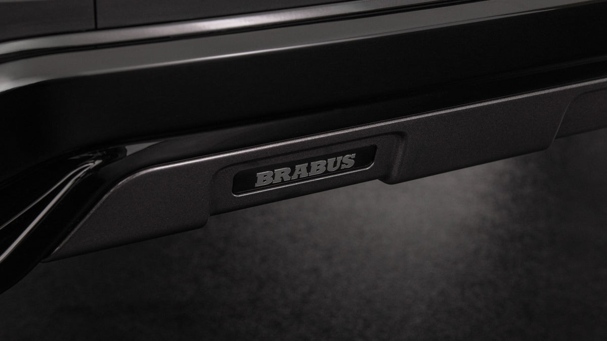 BRABUS G63 W465 front fascia attachment detail