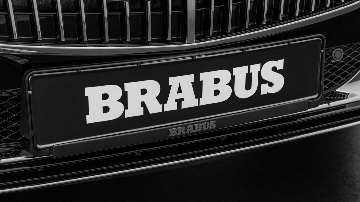 BRABUS license plate holder 900-000-02