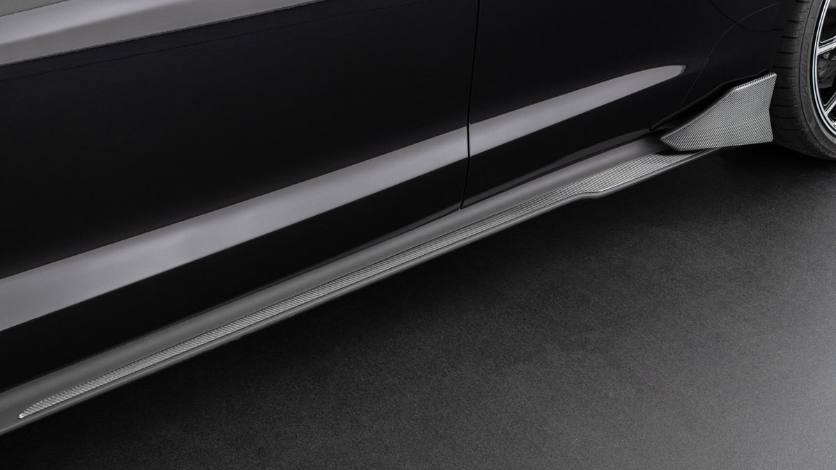 BRABUS Carbon Side Skirt Attachments for Porsche Taycan - 9TY-300-99 - image 1