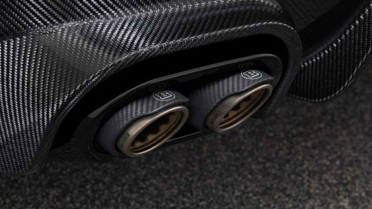 BRABUS carbon rear skirt diffuser for Mercedes-AMG GLE63 S Coupe C167 - image 2
