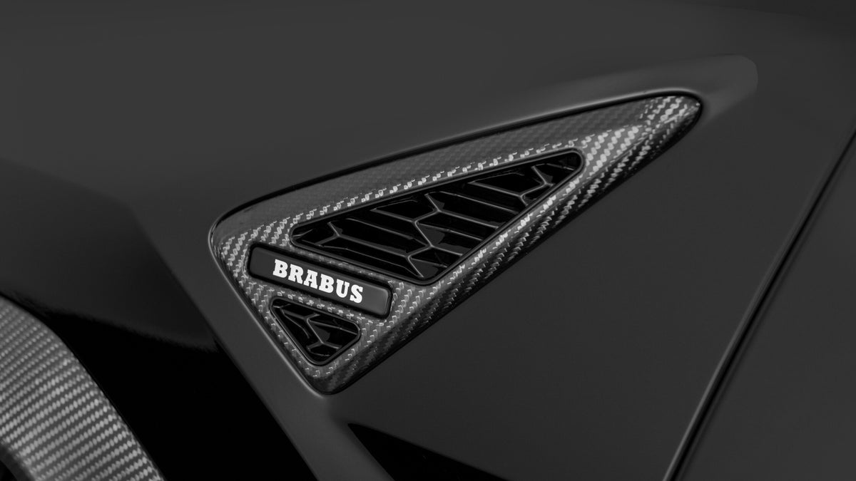 BRABUS Carbon Front Fender Add-On Parts with Illuminated Logo for Lamborghini Urus SE - URU-505-99 - image 1