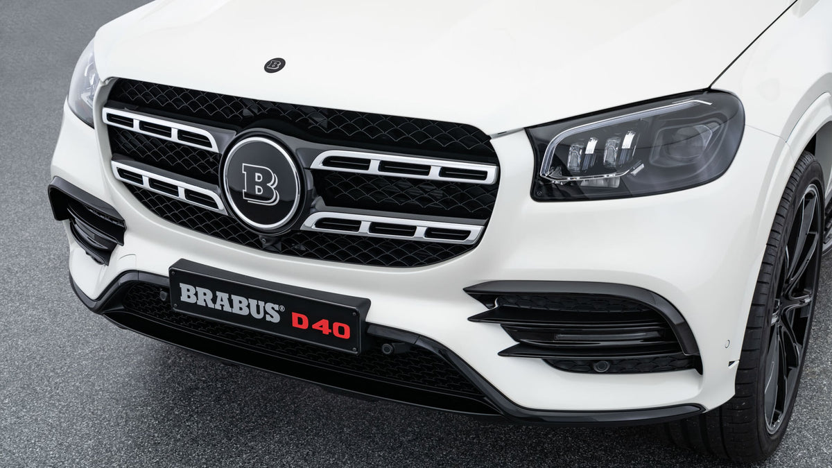 BRABUS front fascia attachments with DRL for Mercedes GLS AMG Line - image 1