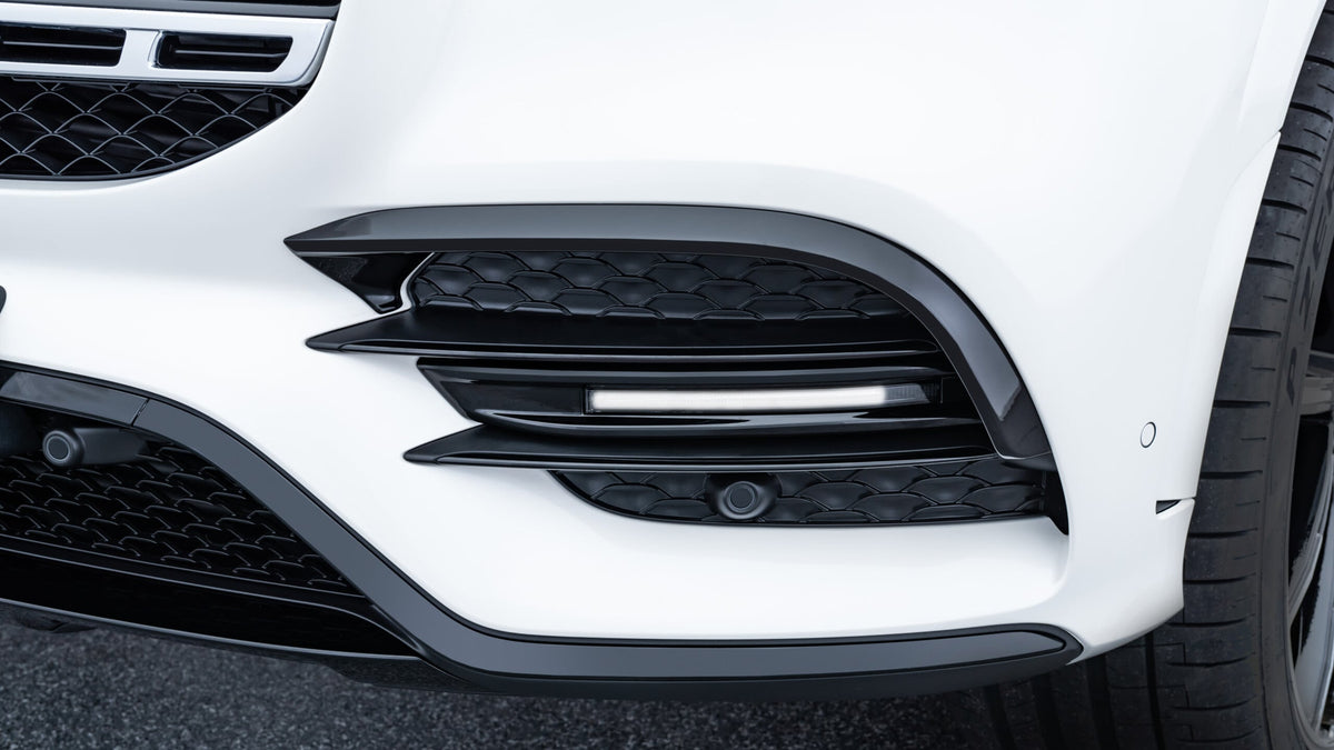 BRABUS front fascia attachments with DRL for Mercedes GLS AMG Line - image 2