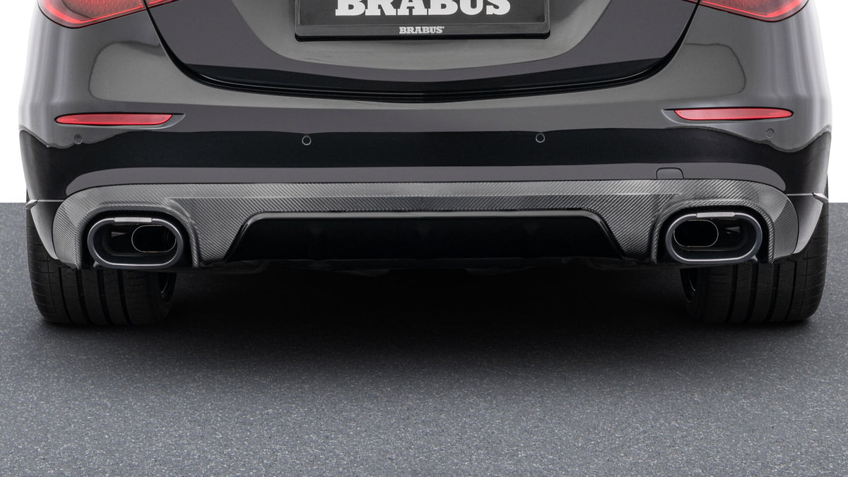 BRABUS valve-controlled sport exhaust on Mercedes-Maybach S680 Z223