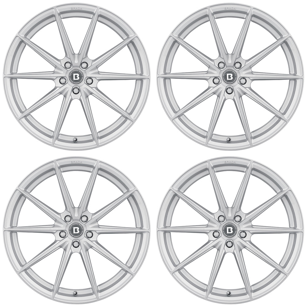 20" Brada CX1 Silver Forged Concave Wheels Rims Fits 2019-2023 BMW G29 Z4