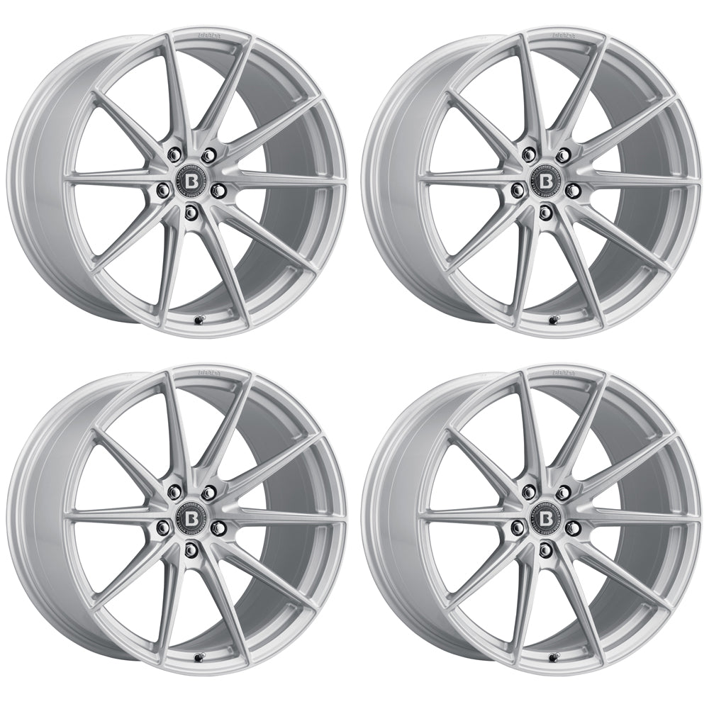 20" Brada CX1 Silver Forged Concave Wheels Rims Fits 2019-2023 BMW G29 Z4