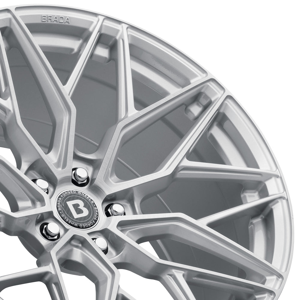 20" Brada CX3 Silver Forged Concave Wheels Rims Fits BMW G22 420 430 M440