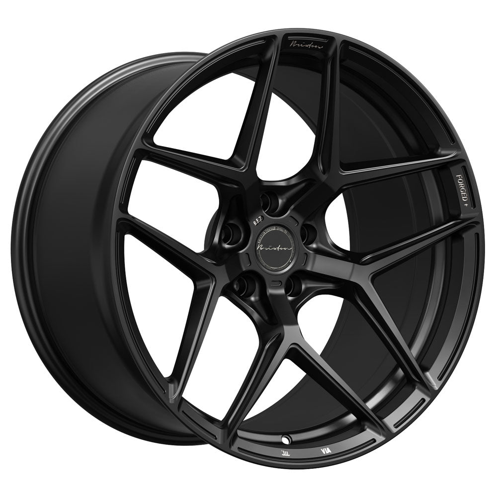 22" Brixton Forged RF7 Black Concave Wheels Rims Fits BMW G12 740 750