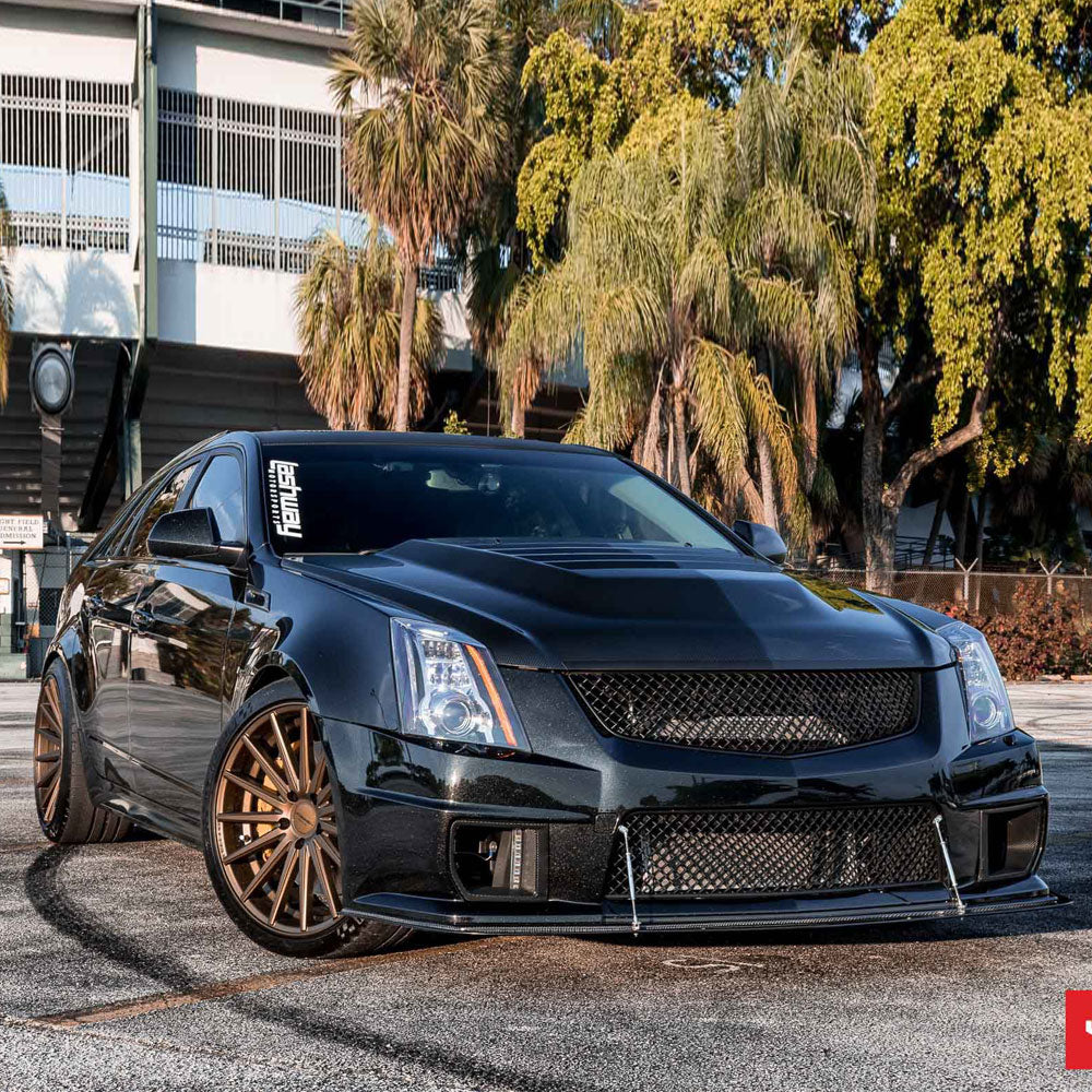 20" Vossen VFS-2 Black 20x8.5 20x9.5 Forged Concave Wheels Rims Fits BMW E39 M5